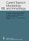 Buchcover Current Topics in Microbiology and Immunology: Volume 105 (Current Topics in Microbiology and Immunology, 105, Band 105)