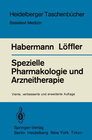 Buchcover Spezielle Pharmakologie und Arzneitherapie