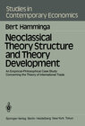 Buchcover Neoclassical Theory Structure and Theory Development