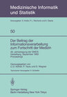 Buchcover Der Beitrag der Informationsverarbeitung zum Fortschritt der Medizin