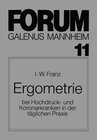 Buchcover Ergometrie