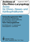 Buchcover Teil II: Sitzungsbericht