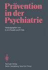 Buchcover Prävention in der Psychiatrie