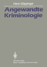 Buchcover Angewandte Kriminologie