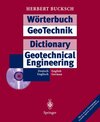 Buchcover Wörterbuch GeoTechnik/Dictionary Geotechnical Engineering