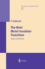 Buchcover The Mott Metal-Insulator Transition