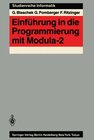 Buchcover Einführung in die Programmierung mit Modula-2