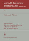 Buchcover Systematische Software-Qualitätssicherung anhand von Qualitäts- und Produktmodellen