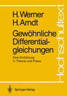 Buchcover Gewöhnliche Differentialgleichungen