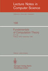 Buchcover Fundamentals of Computation Theory