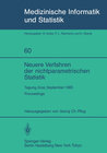 Buchcover Neuere Verfahren der nichtparametrischen Statistik