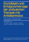 Buchcover Grundlagen und Erfolgsvorhersage der ambulanten Therapie mit Antidepressiva