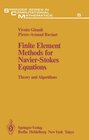 Buchcover Finite Element Methods for Navier-Stokes Equations