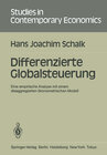 Buchcover Differenzierte Globalsteuerung