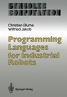 Buchcover Programming Languages for Industrial Robots