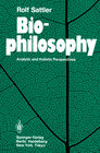 Buchcover Biophilosophy
