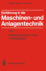 Buchcover Einführung in die Maschinen- und Anlagentechnik