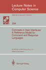 Buchcover Concepts in User Interfaces