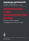 Buchcover Psychotherapie in der psychosomatischen Medizin