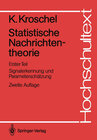 Buchcover Statistische Nachrichtentheorie
