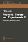 Buchcover Phonons: Theory and Experiments III