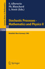 Buchcover Stochastic Processes - Mathematics and Physics II