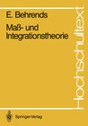 Buchcover Maß- und Integrationstheorie