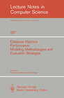 Buchcover Database Machine Performance: Modeling Methodologies and Evaluation Strategies
