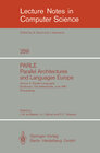 Buchcover PARLE Parallel Architectures and Languages Europe