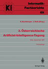 Buchcover 3. Österreichische Artificial-Intelligence-Tagung