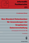 Buchcover Non-Standard Datenbanken für Anwendungen der Graphischen Datenverarbeitung