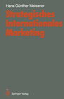 Buchcover Strategisches Internationales Marketing