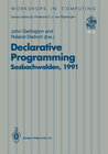 Buchcover Declarative Programming, Sasbachwalden 1991
