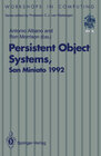 Buchcover Persistent Object Systems