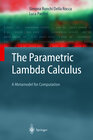 Buchcover The Parametric Lambda Calculus