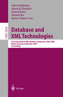 Buchcover Database and XML Technologies