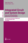 Buchcover Integrated Circuit and System Design. Power and Timing Modeling, Optimization and Simulation