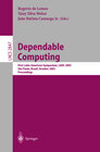 Buchcover Dependable Computing