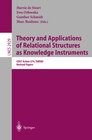 Buchcover Theory and Applications of Relational Structures as Knowledge Instruments