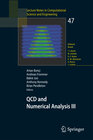 Buchcover QCD and Numerical Analysis III