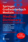 Buchcover Springer Großwörterbuch Medizin - Medical Dictionary Deutsch-Englisch / English-German