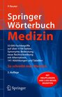 Buchcover Springer Wörterbuch Medizin