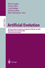 Buchcover Artificial Evolution