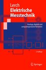 Buchcover Elektrische Messtechnik