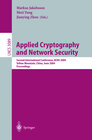 Buchcover Applied Cryptography and Network Security