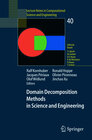 Buchcover Domain Decomposition Methods in Science and Engineering