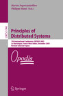 Buchcover Principles of Distributed Systems