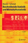 Buchcover Beschreibende Statistik und Wirtschaftsstatistik