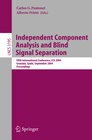 Buchcover Independent Component Analysis and Blind Signal Separation