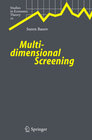 Buchcover Multidimensional Screening